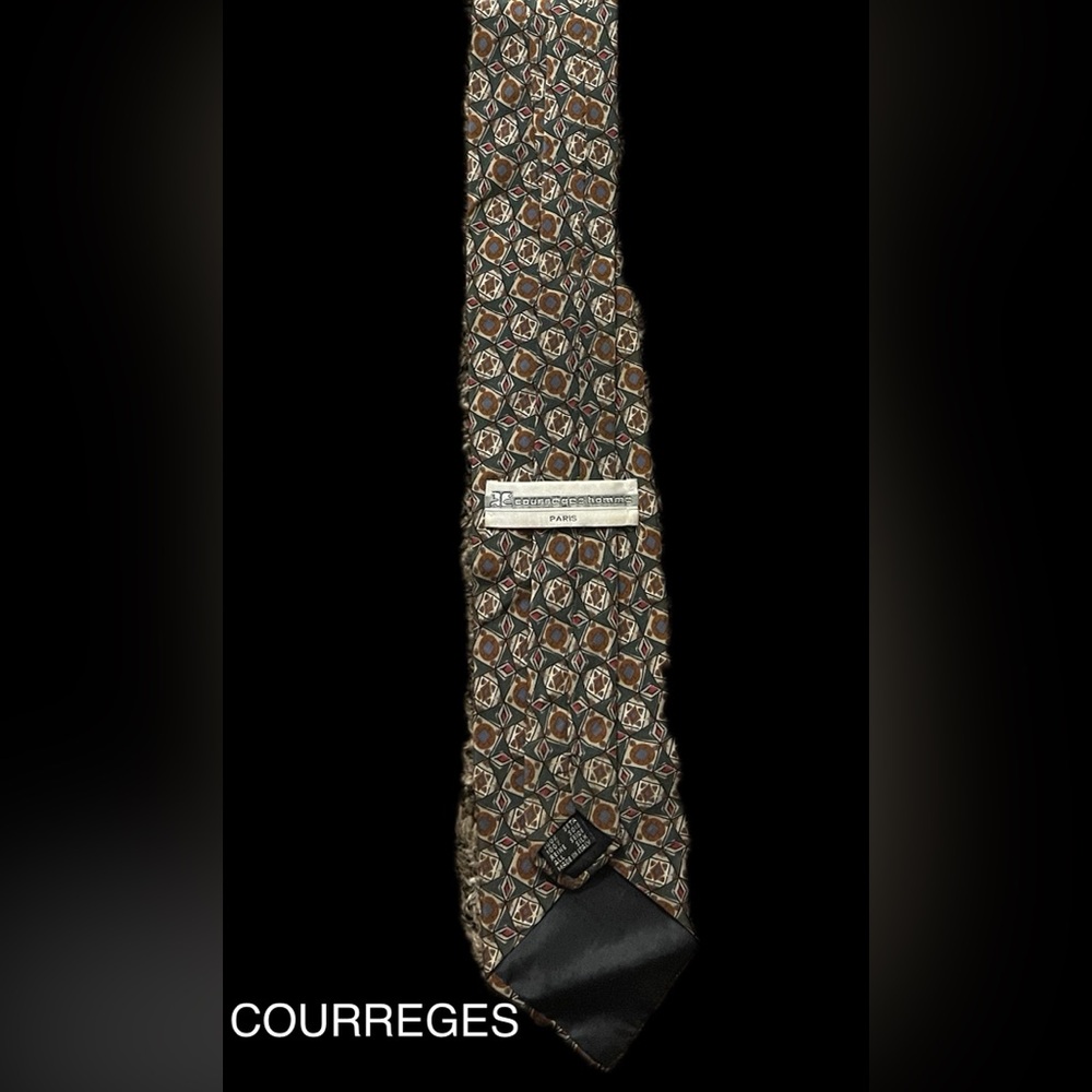 Courreges Necktie Silk